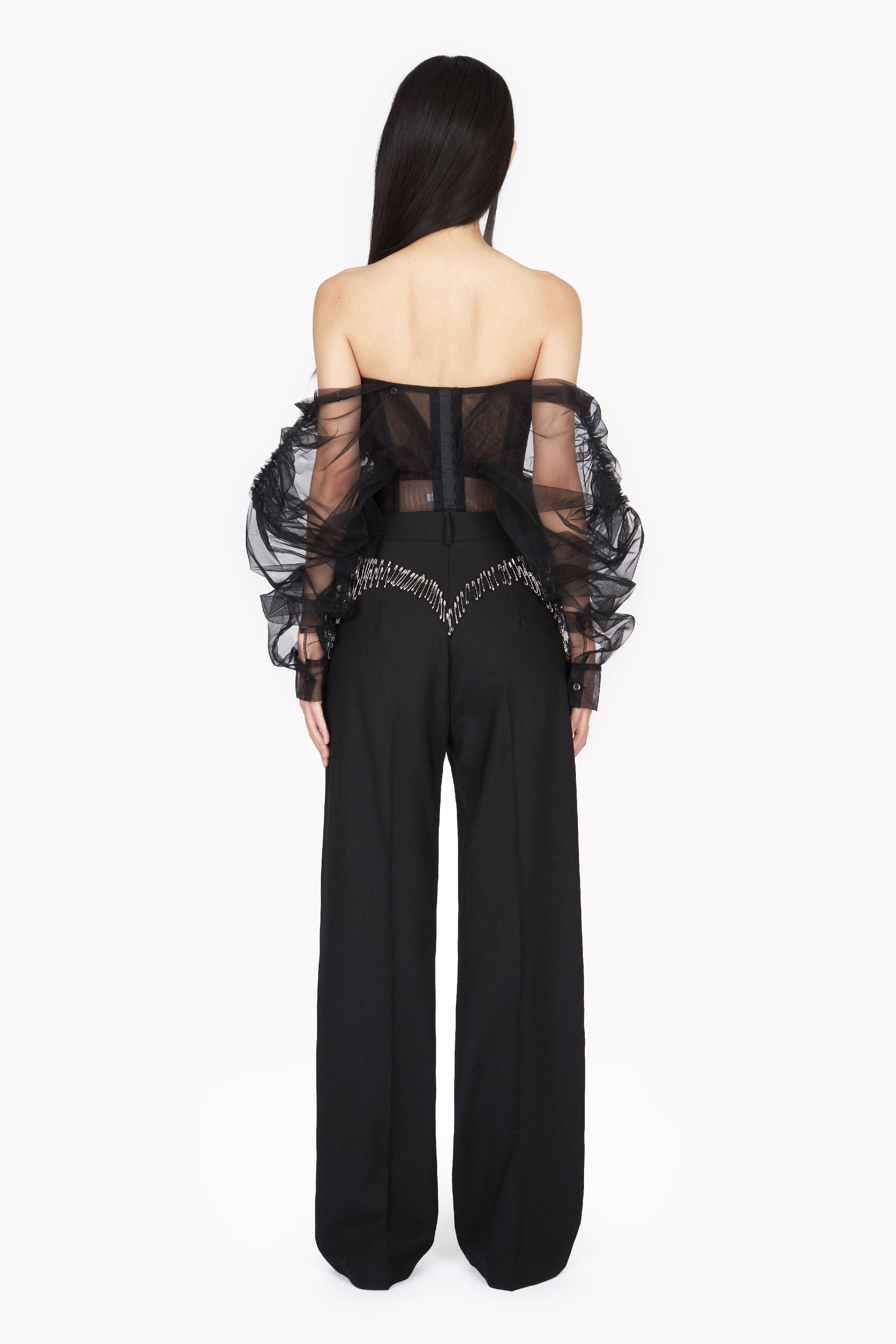 TULLE SHIRT PATCH BUSTIER – ACT N°1