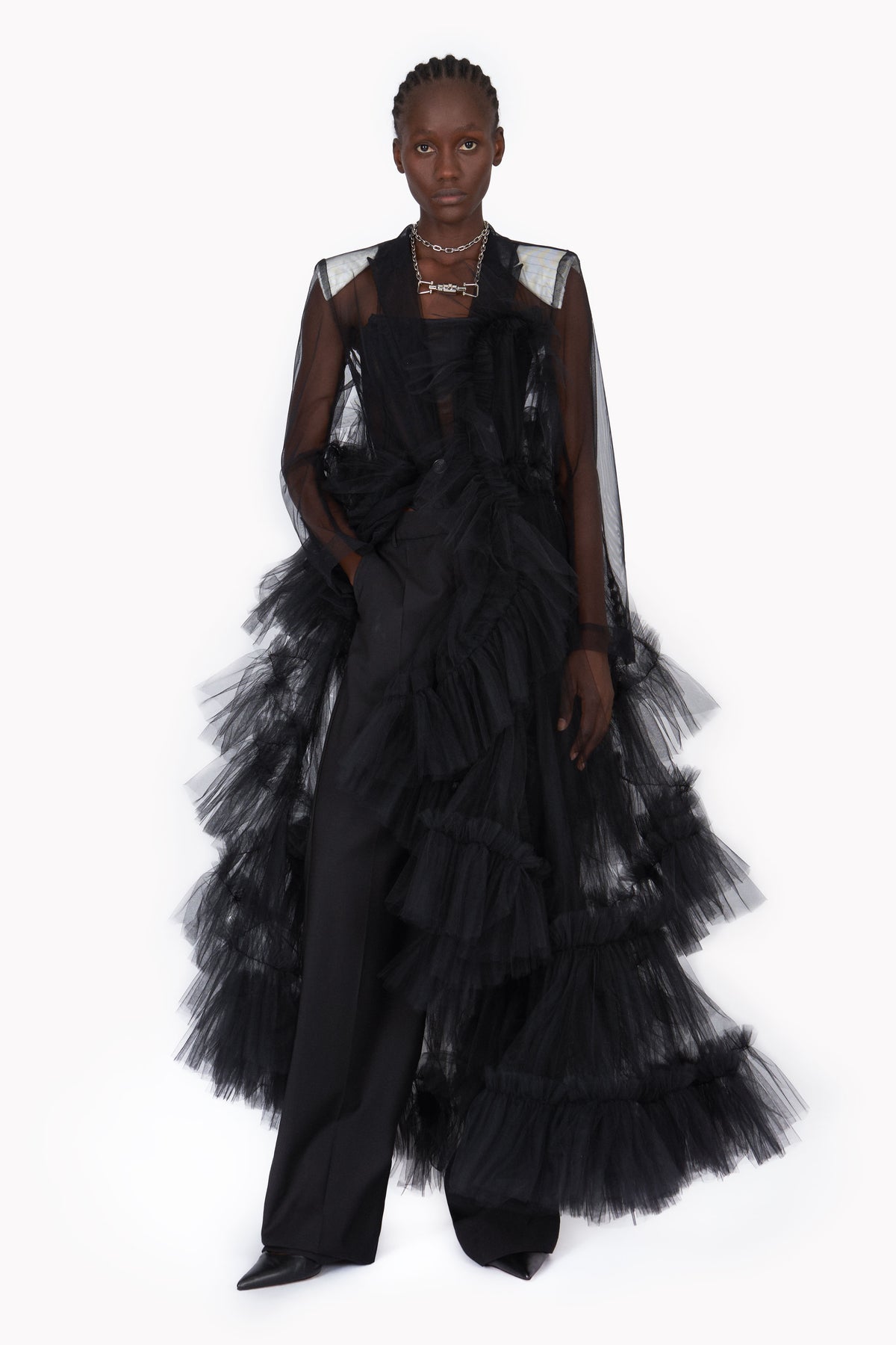 RUFFLES TULLE JACKET – ACT N°1