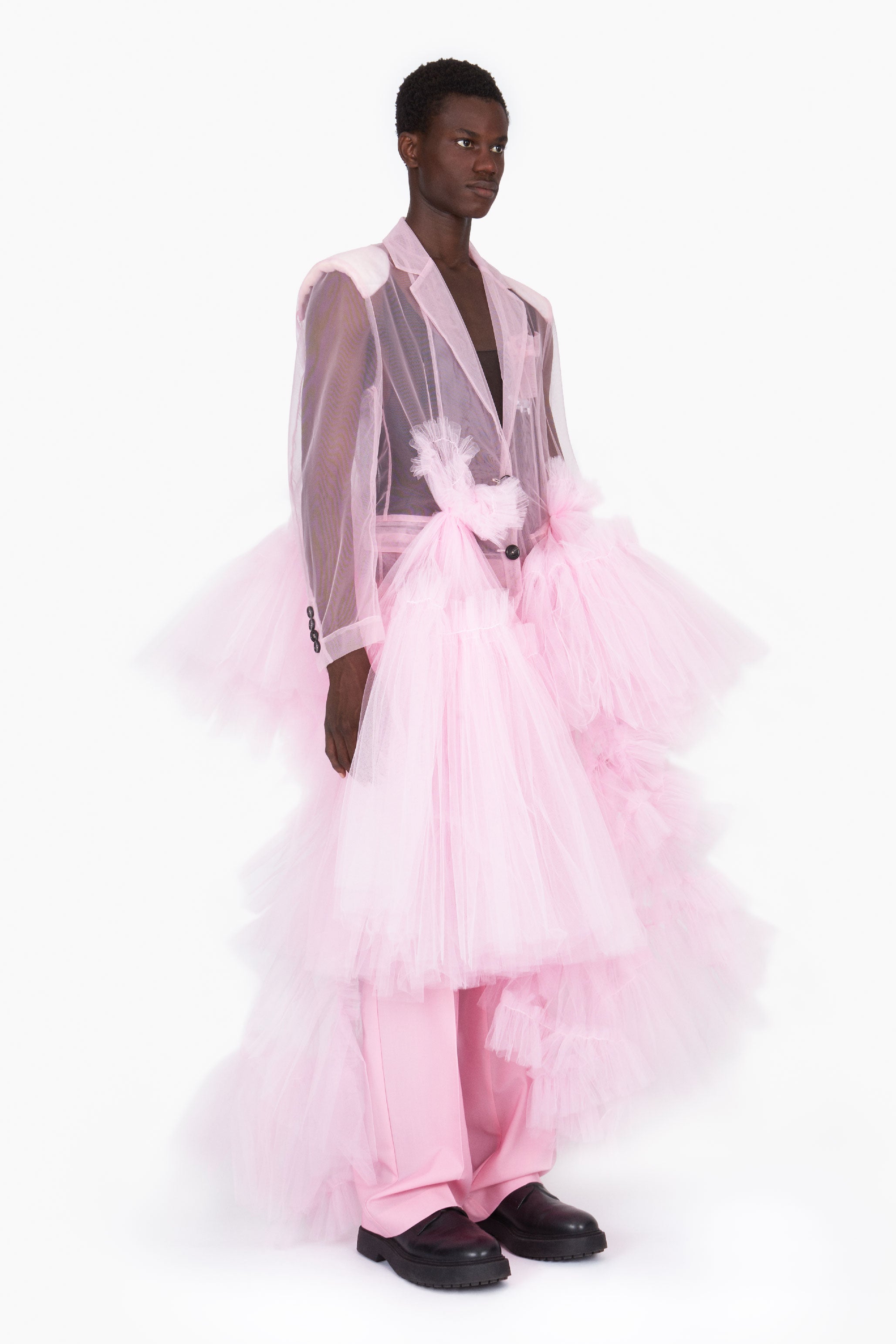RUFFLES TULLE JACKET – ACT STUDIO SRL